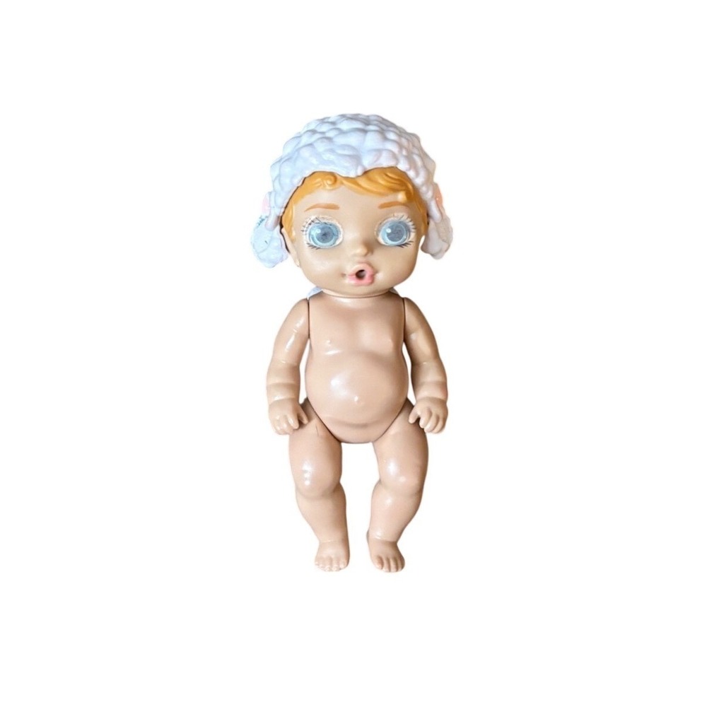 Zapf  Creation Baby‎ Born Mini World Doll 4" Sheep Cap & Wings Angel